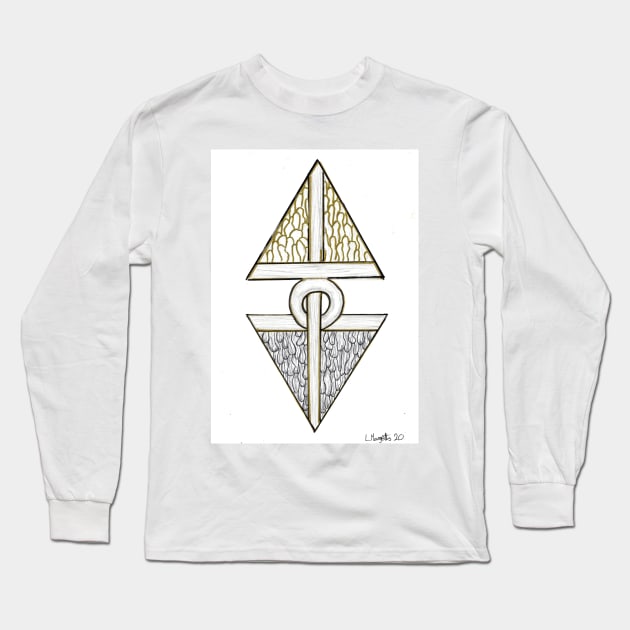 Connected As One Long Sleeve T-Shirt by LukeMargetts